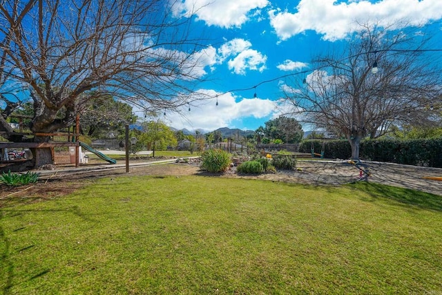 16233 Oakley Rd, Ramona, CA 92065 - view of yard with a playground