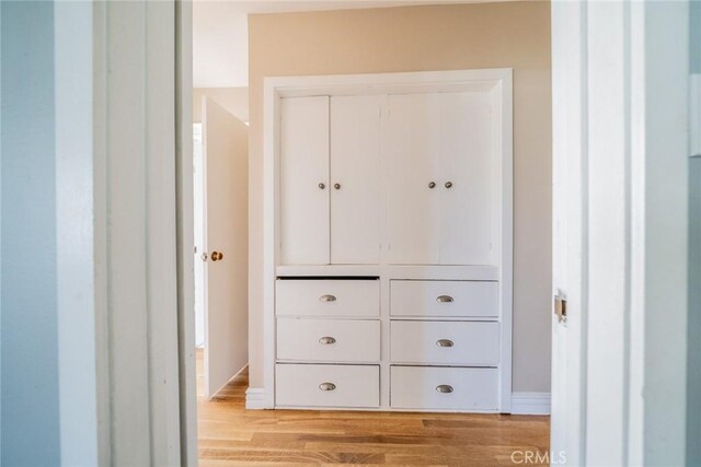 view of closet