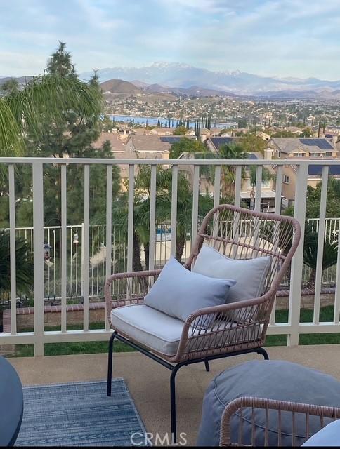 25 Vista Toscana, Lake Elsinore, CA 92532 - balcony featuring a mountain view