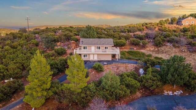 35465 Sunset Ln, Julian, CA 92036 - view from above of property