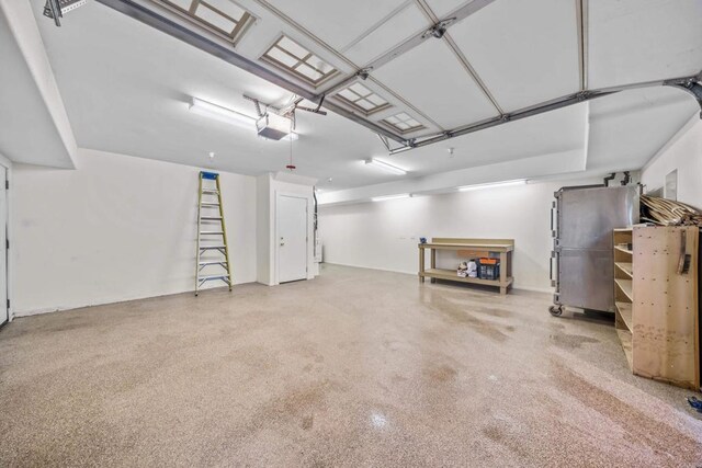 35465 Sunset Ln, Julian, CA 92036 - garage featuring a garage door opener