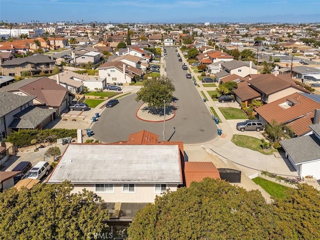 birds eye view of property featuring a residential view