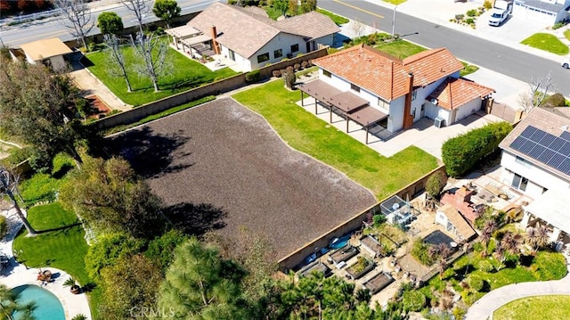 birds eye view of property featuring a residential view