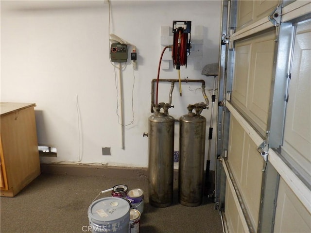 view of utility room