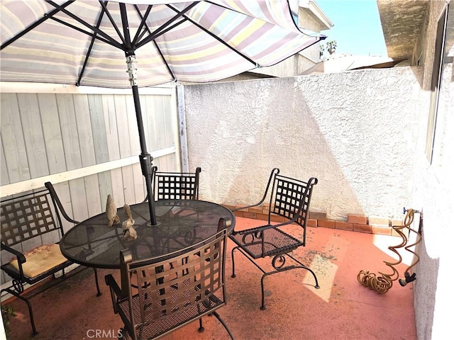 9146 Tobias Ave Unit 3, Panorama City, CA 91402 - view of patio / terrace featuring outdoor dining area