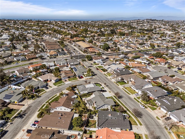 drone / aerial view featuring a residential view