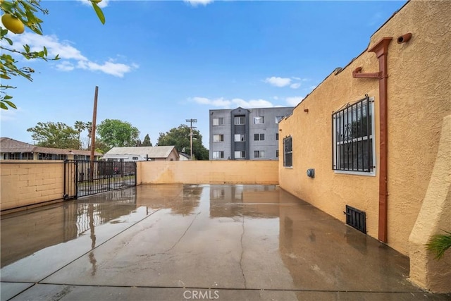 view of patio / terrace featuring a fenced backyard