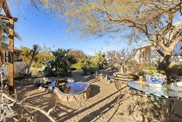 view of patio / terrace with outdoor dining area