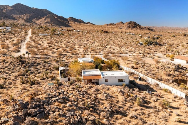 property view of mountains with view of desert