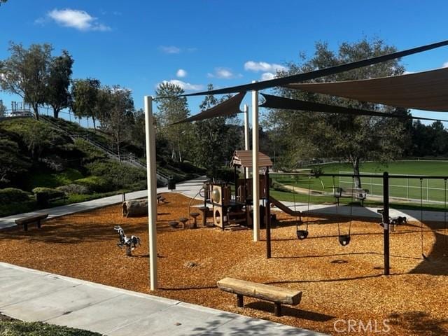 view of community play area