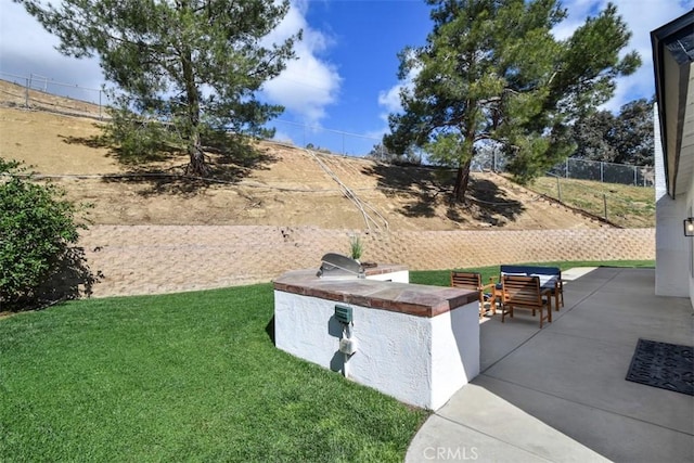 6215 Keystone St, Simi Valley, CA 93063 - view of yard featuring area for grilling and a patio area