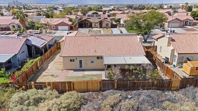 birds eye view of property featuring a residential view