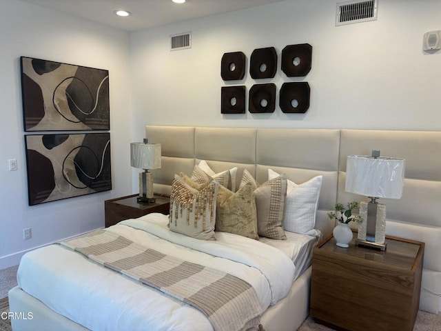 239 S Marengo Ave Unit 112, Pasadena, CA 91101 - carpeted bedroom featuring recessed lighting