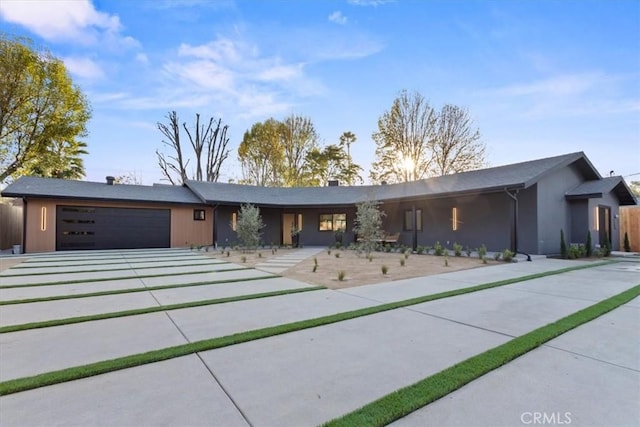 view of front of home featuring an attached garage