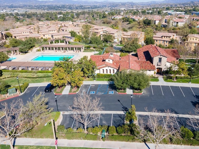 birds eye view of property featuring a residential view