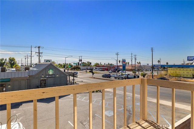 view of yard featuring a balcony