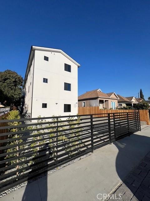 view of patio with fence