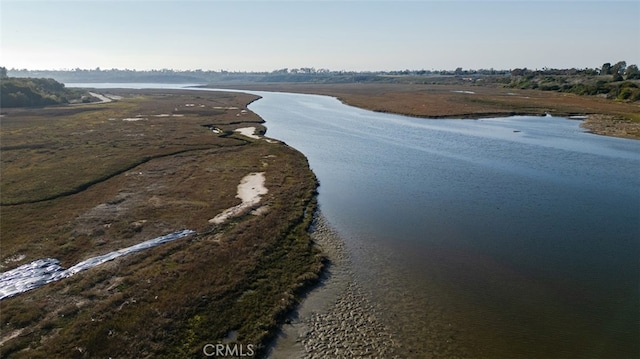 2851 Catalpa St, Newport Beach, CA 92660 - bird's eye view featuring a water view