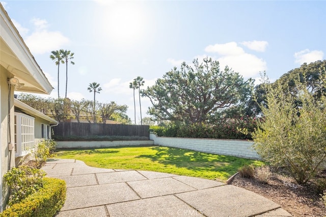 2851 Catalpa St, Newport Beach, CA 92660 - view of yard with fence and a patio