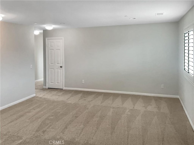 3434 Presidio Ln, Perris, CA 92570 - spare room featuring baseboards, visible vents, and carpet flooring