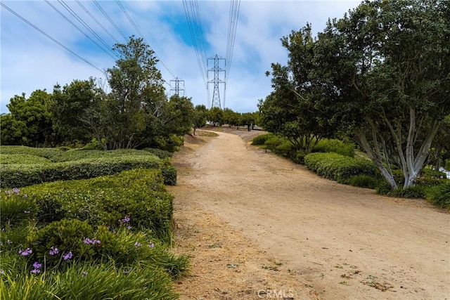 view of road