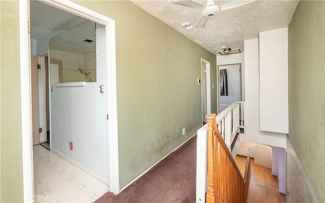 hallway with visible vents