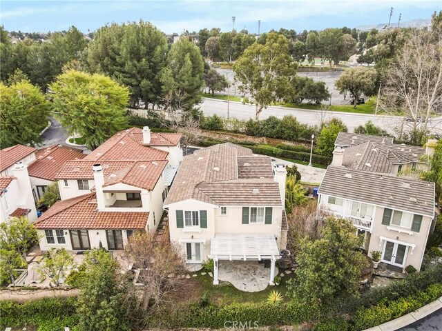 26803 Brookhollow Dr, Valencia, CA 91355 - drone / aerial view of a tree filled landscape
