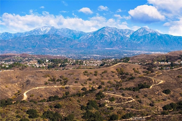 view of mountain feature