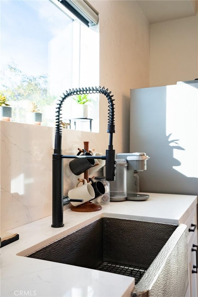 interior details with a sink