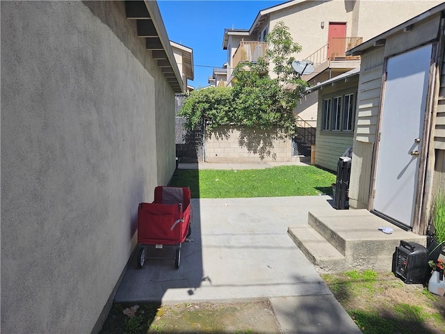 view of patio / terrace with fence