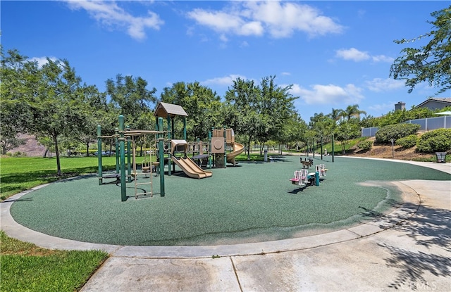 view of community playground