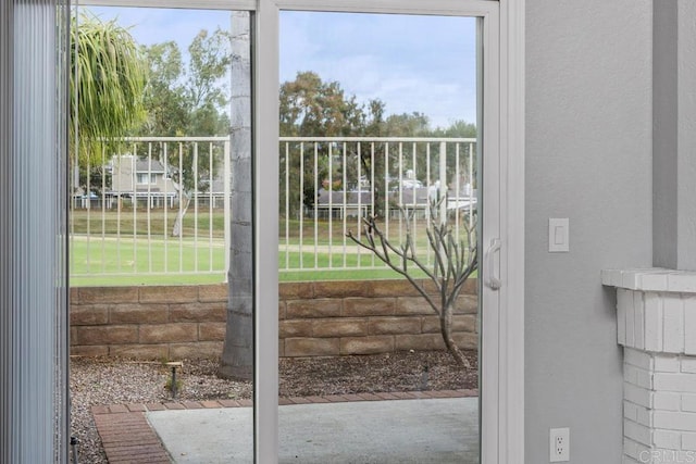 view of entryway