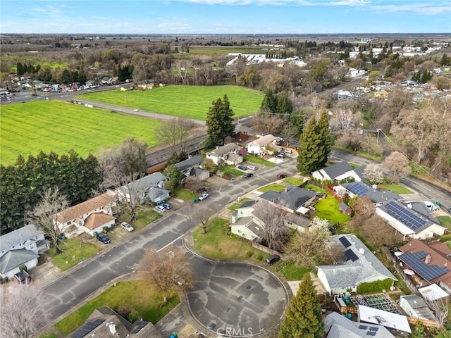 drone / aerial view featuring a residential view