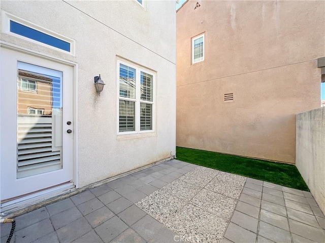 view of patio / terrace with fence