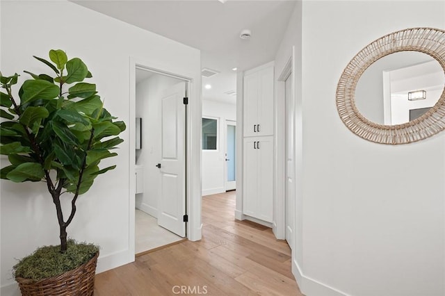 1985 Highland Oaks Dr, Arcadia, CA 91006 - hall with light wood finished floors and recessed lighting