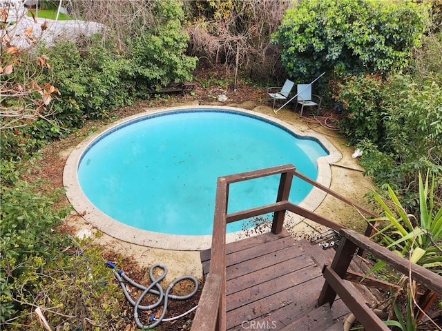 view of pool