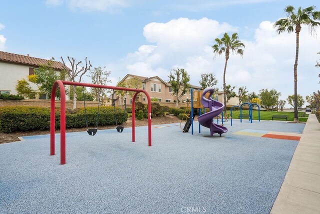 view of communal playground