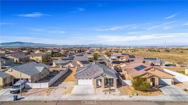 5651 W W Ave Unit J15, Lancaster, CA 93536 - aerial view of residential area with a mountain backdrop
