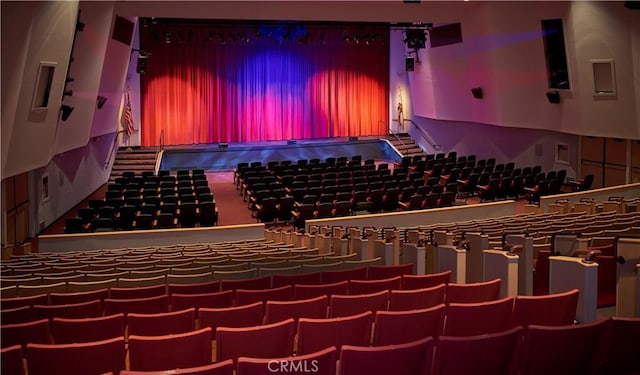 view of home theater room