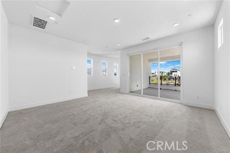 123 Bosal, Irvine, CA 92618 - carpeted spare room featuring visible vents and baseboards