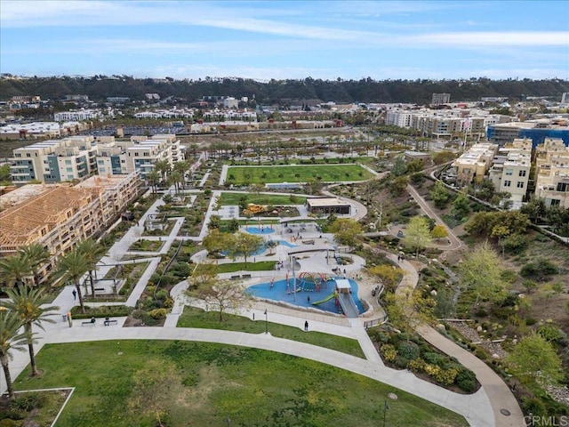 drone / aerial view