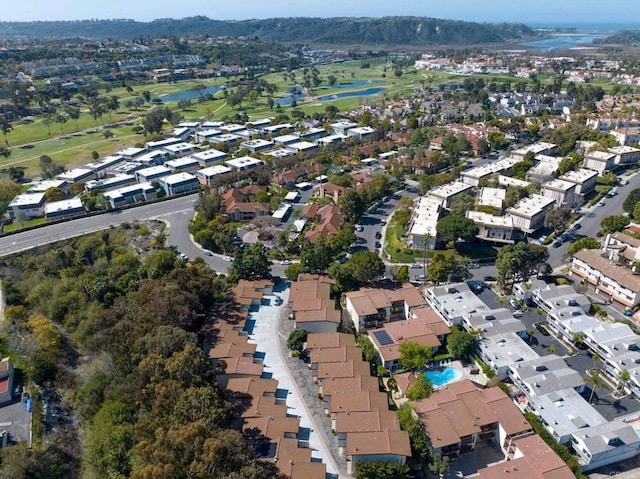 bird's eye view featuring a residential view