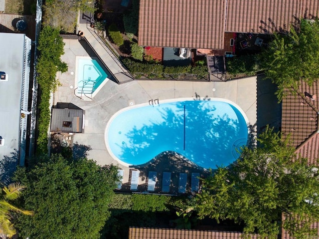 drone / aerial view