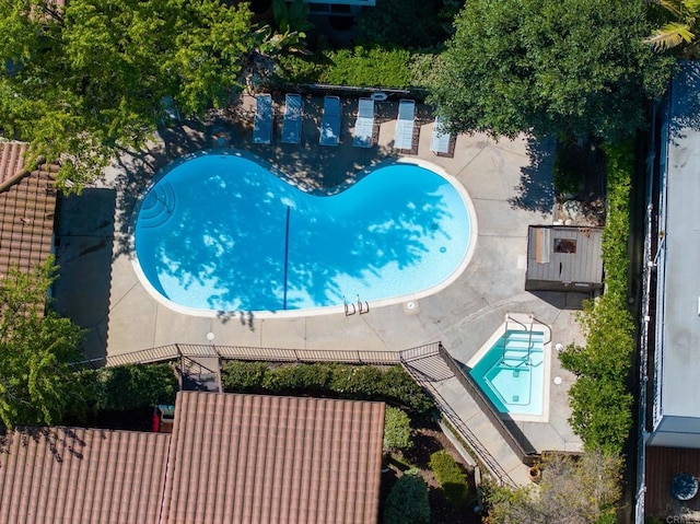 aerial view