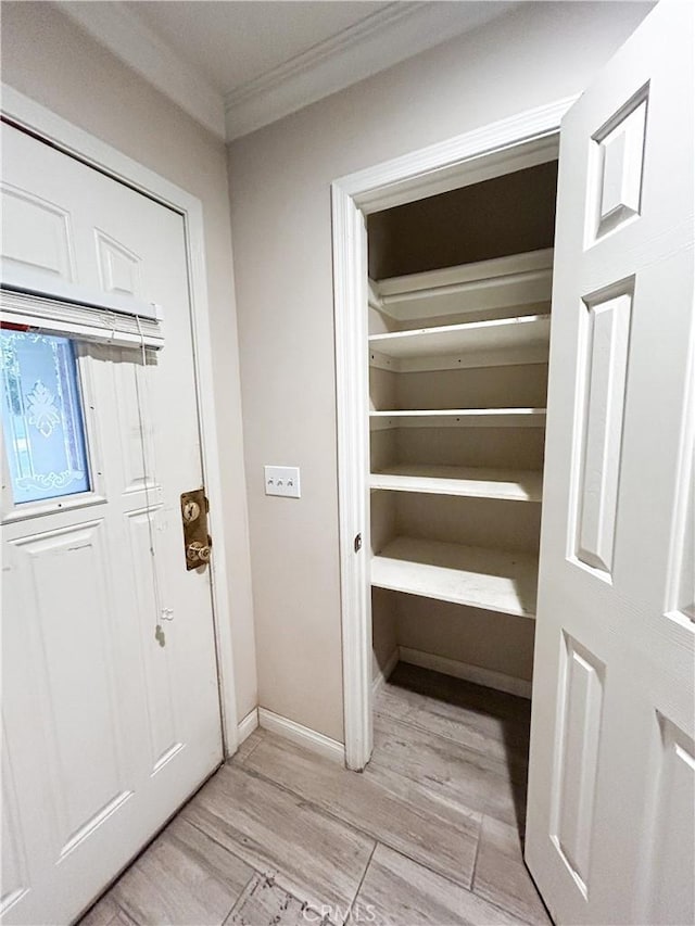 view of closet