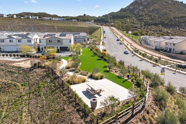 drone / aerial view featuring a residential view