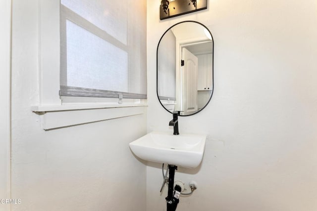 bathroom with a sink