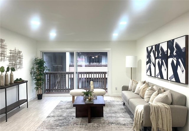 2521 W Sunflower Ave Unit D4, Santa Ana, CA 92704 - living room with wood finished floors and baseboards