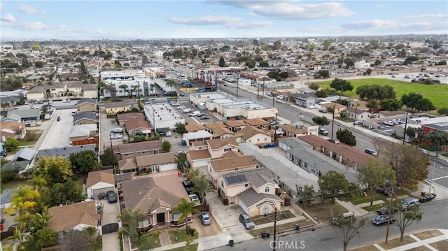 bird's eye view featuring a residential view