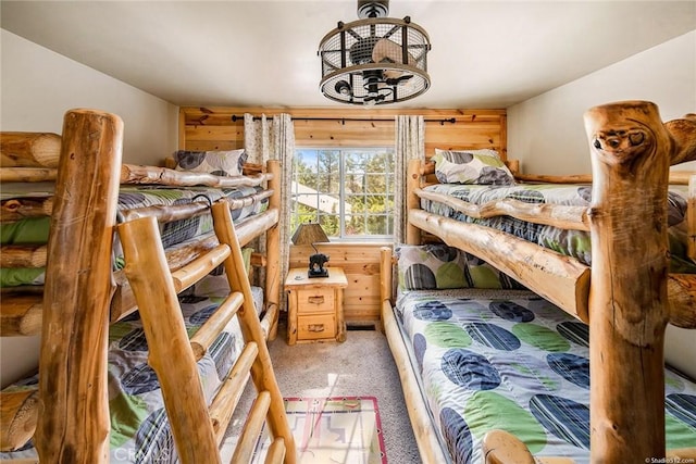 bedroom featuring carpet floors